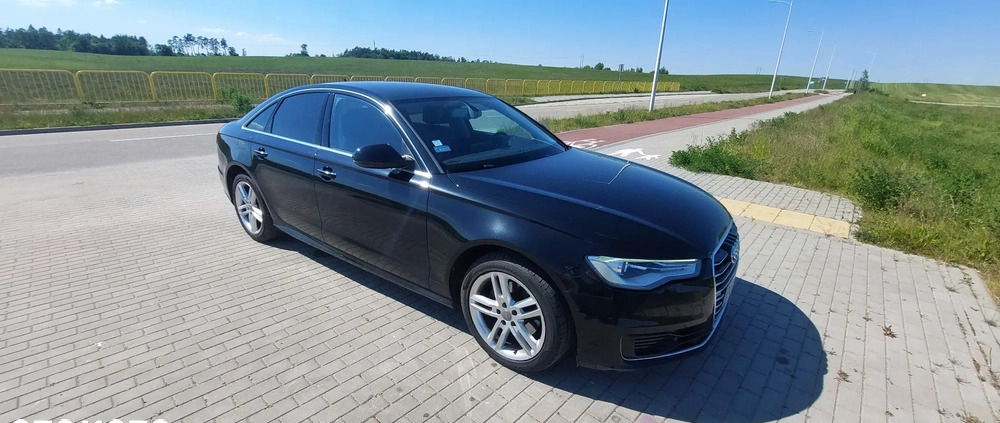 Audi A6 cena 59900 przebieg: 240093, rok produkcji 2015 z Ełk małe 379